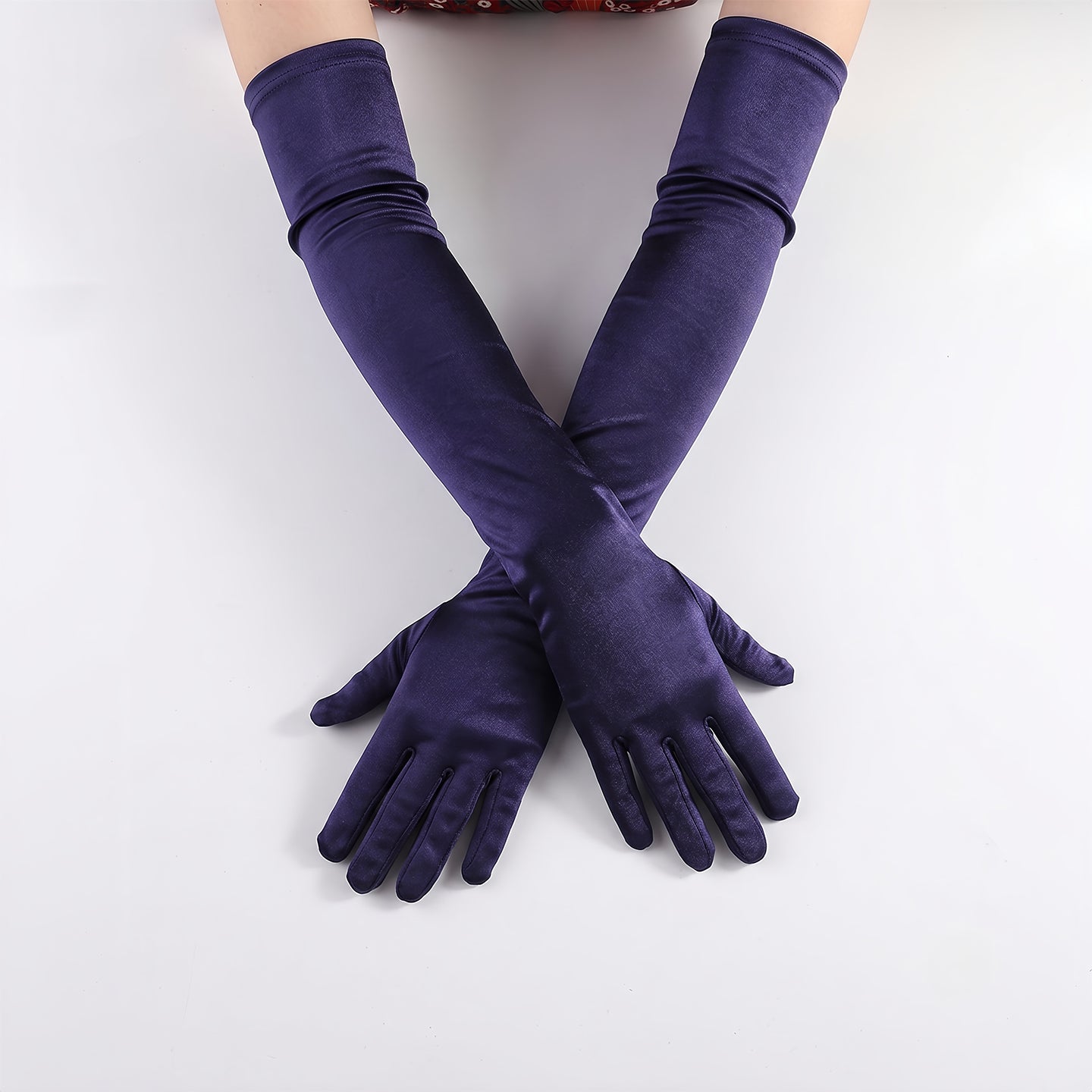 Long Satin  Gloves   Wedding Bridal Prom Evening Gown Accessories GL003 SHEER FAIRY