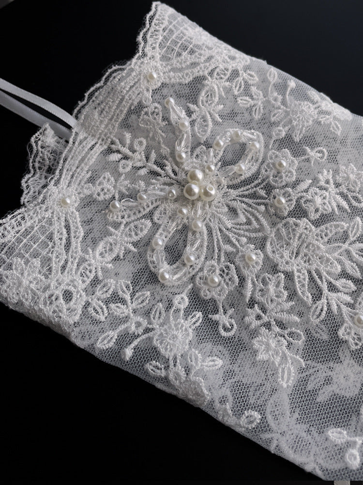 Long Velve Formal Gloves Wedding Prom Evening Gown Bridal Accessories GL004（副本） SHEER FAIRY