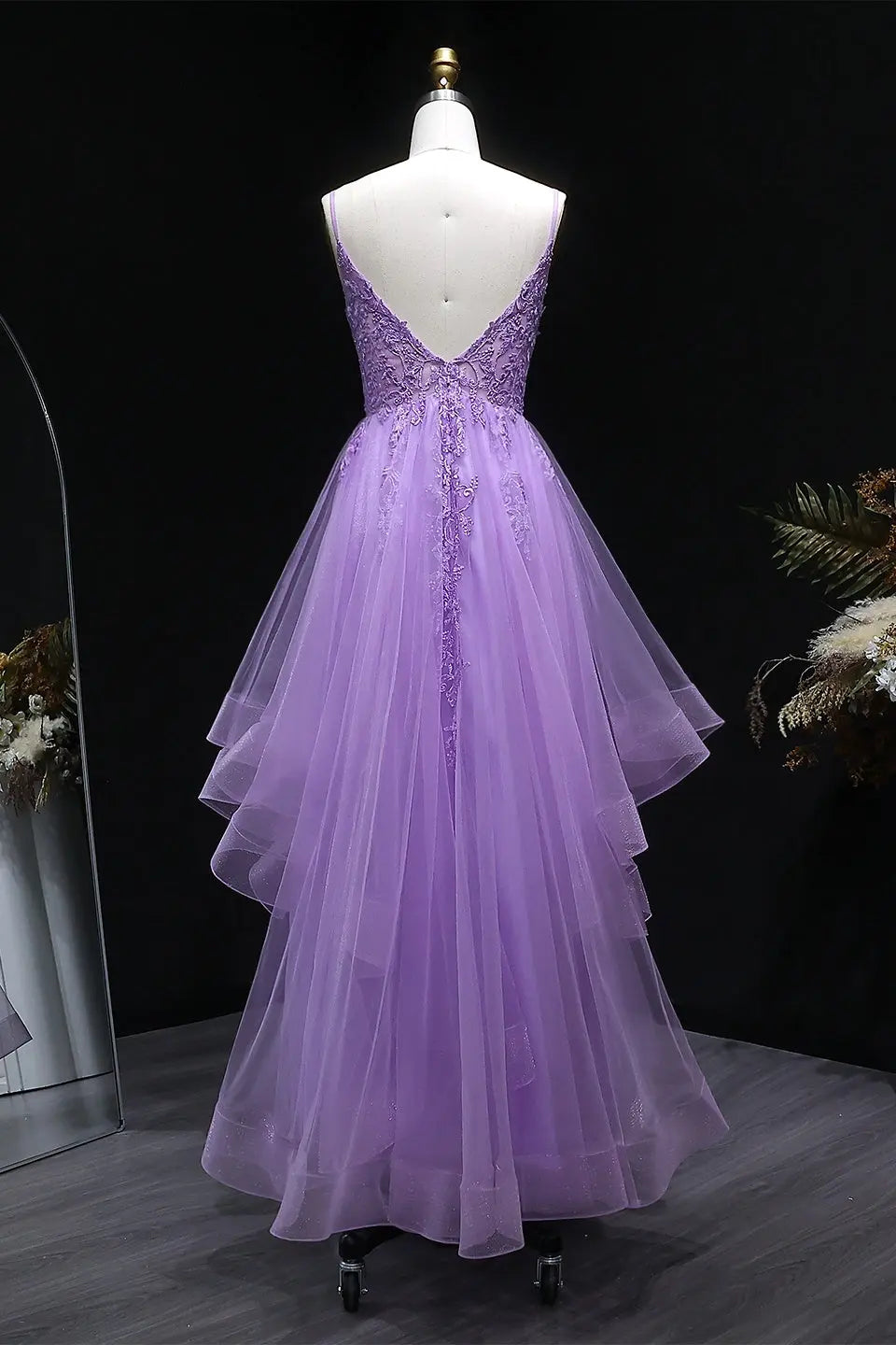purple fairy prom dress Fairy Prom Dresses ADASA