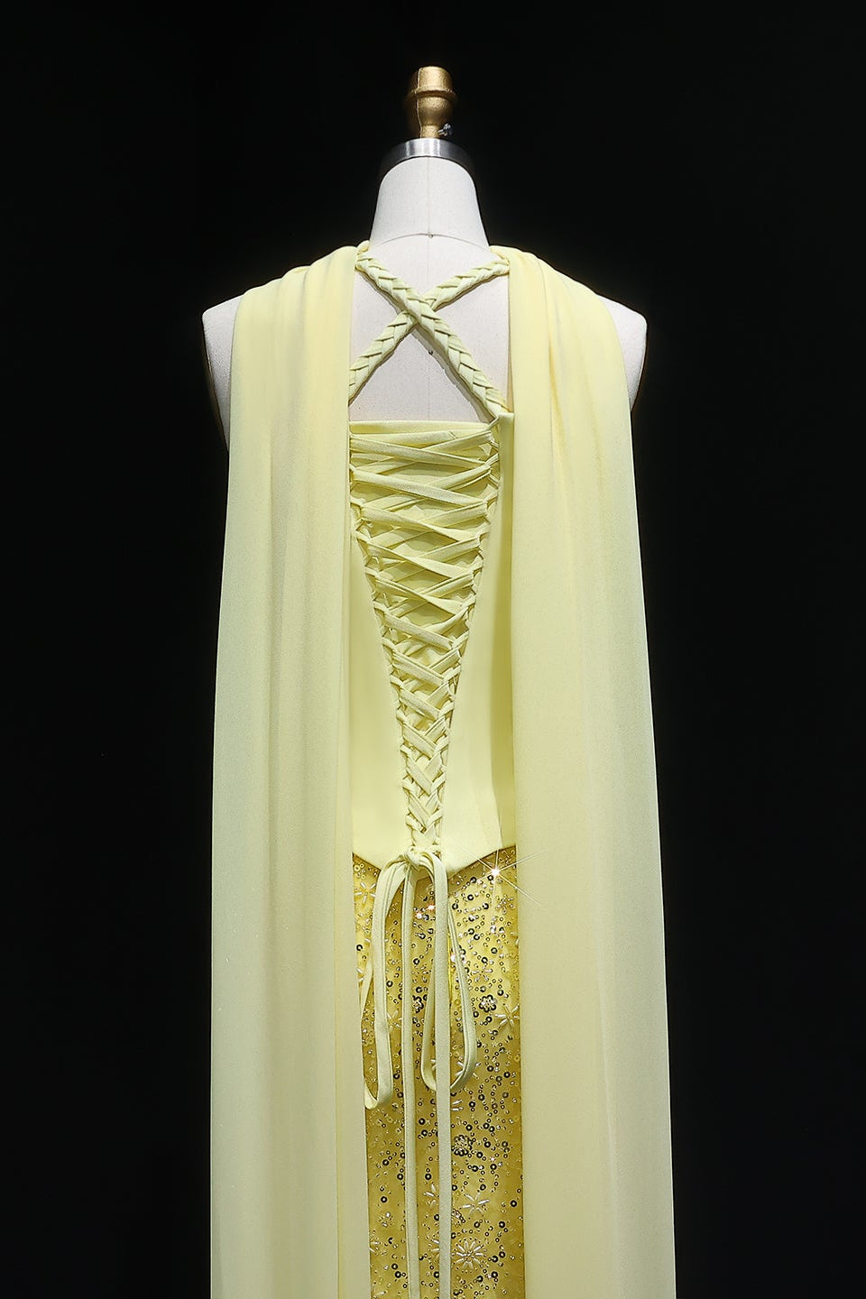 Corset Bodice Mermaid 3D Floral Evening Dress SS697