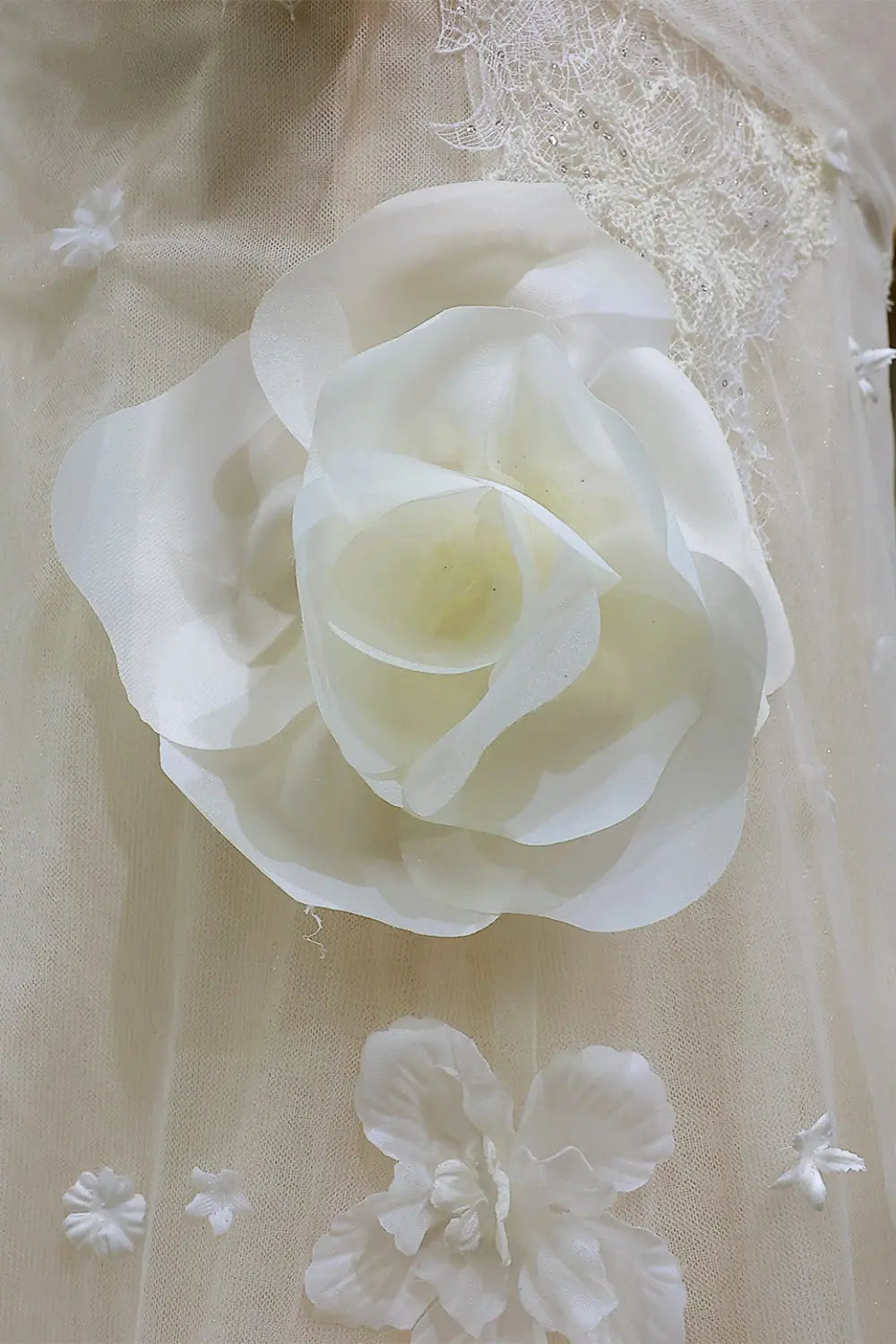 Modern Elegance Strapless Mermaid Wedding Dress SW653 Sheer Fairy