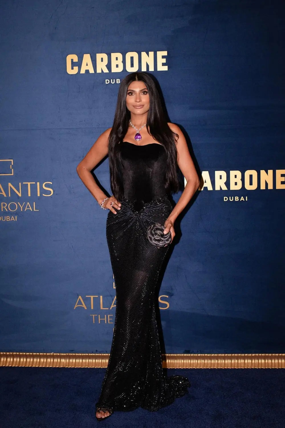 Black Velvet & Sequin Sleeveless Mermaid Evening Dress SF499 Sheer Fairy