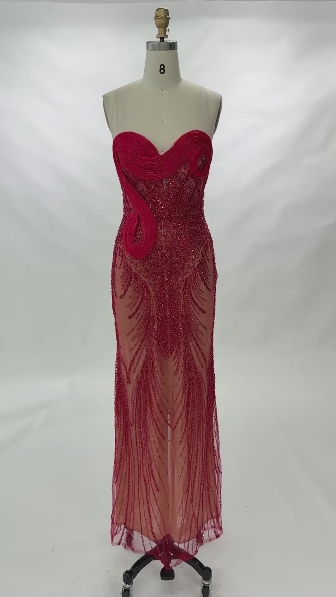 Video laden: White Strapless Lace Corset Mini Dress ST087
