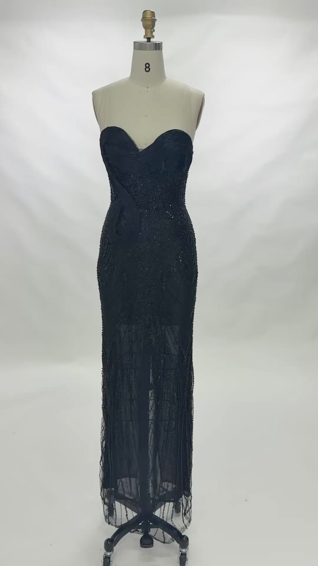 Video laden: White Strapless Lace Corset Mini Dress ST087
